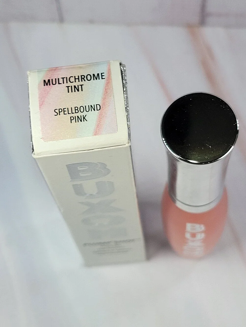 Buxom Plump Shot Peptide Lip Serum Multichrome Tint BNIB